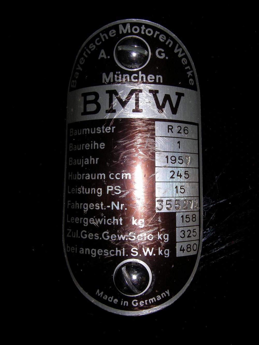Motorrad verkaufen BMW R 26 Ankauf